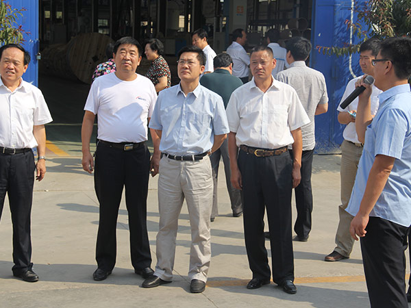 邢台市市长孟祥伟到亚美AM8AG线缆集团视察
