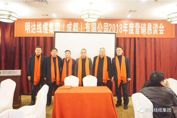 亚美AM8AG线缆集团成都公司销售恳谈会召开