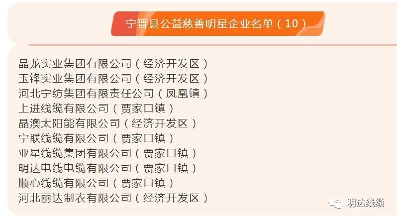 亚美AM8AG线缆集团获评公益慈善明星企业