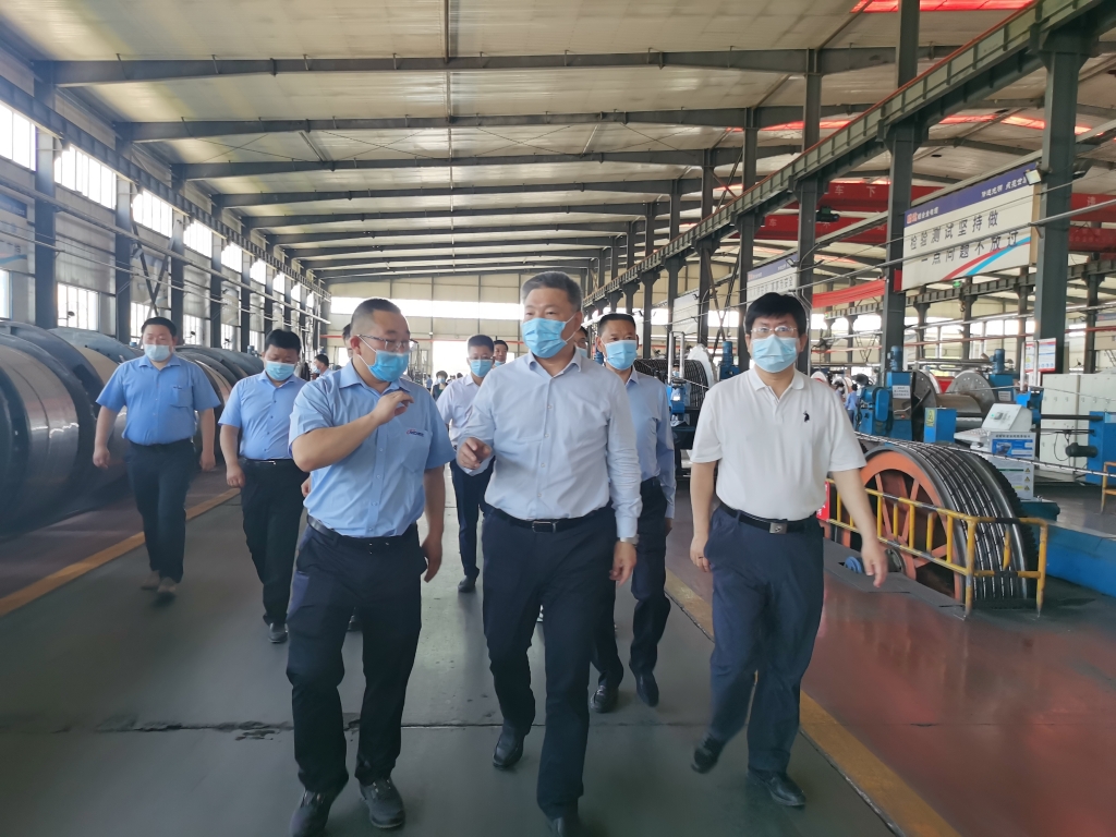 邢台市副市长郑列传考察亚美AM8AG