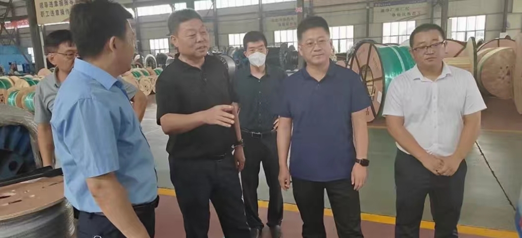 宁晋县向导李军华到亚美AM8AG调研