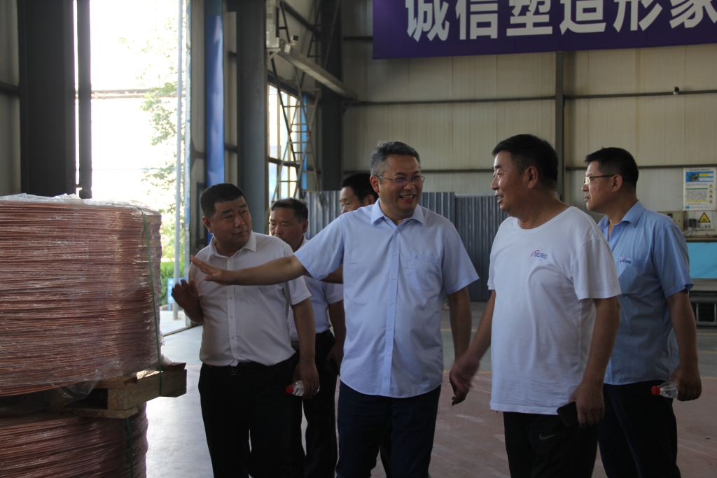 中国铜业到亚美AM8AG考察交流